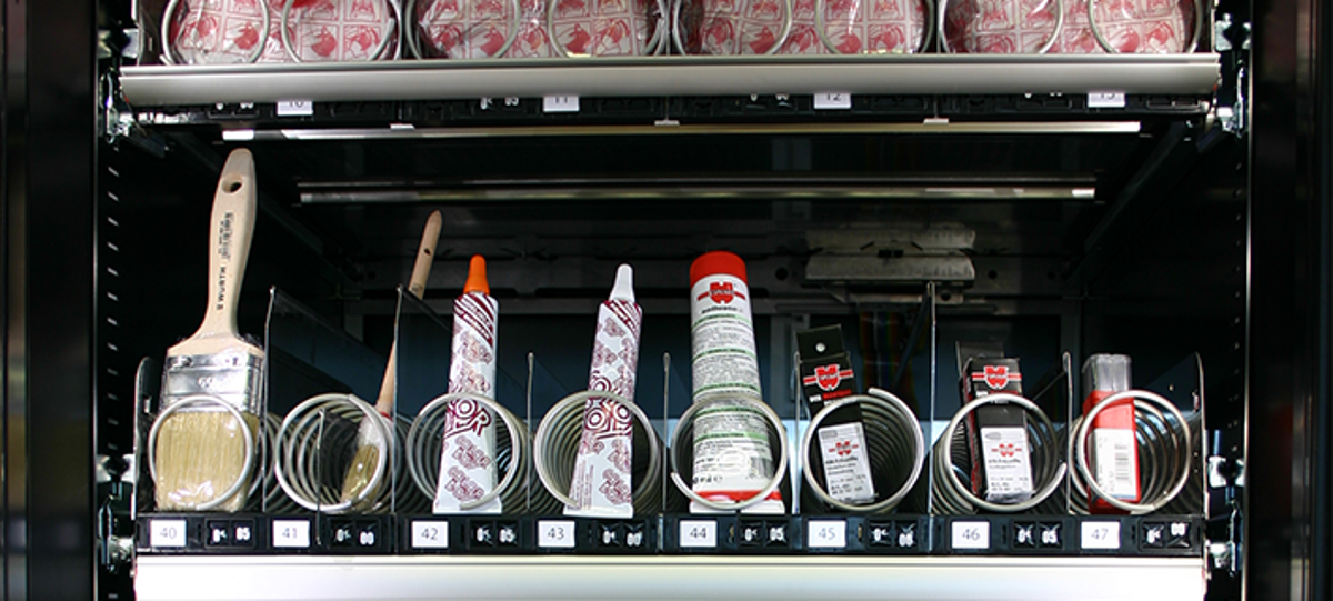 ORSYmat - Helix-based vending machine ORSYmat - Helix-based vending machine