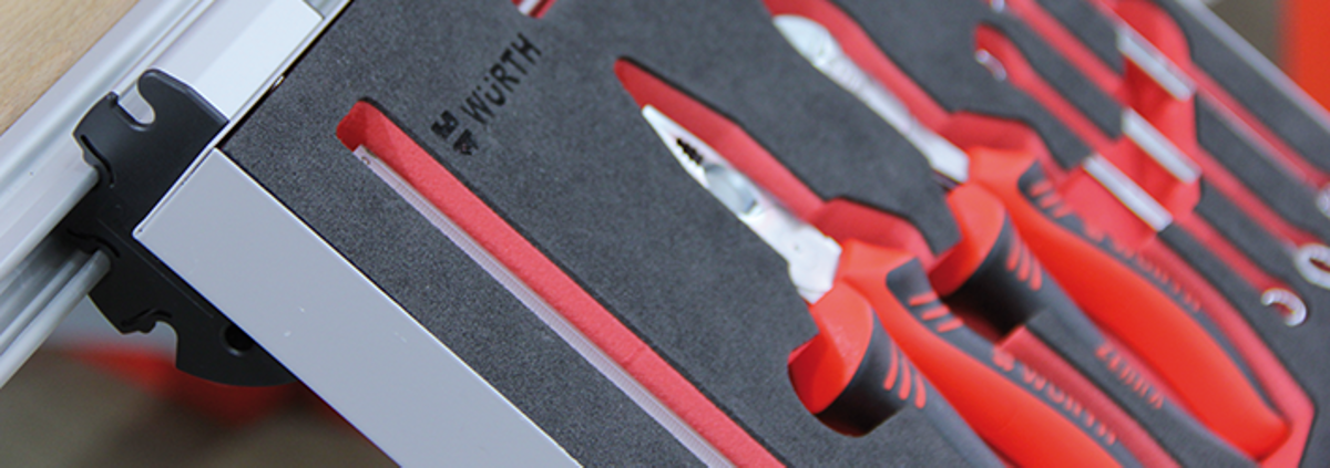 OPT-I-STORE® rigid foam inserts